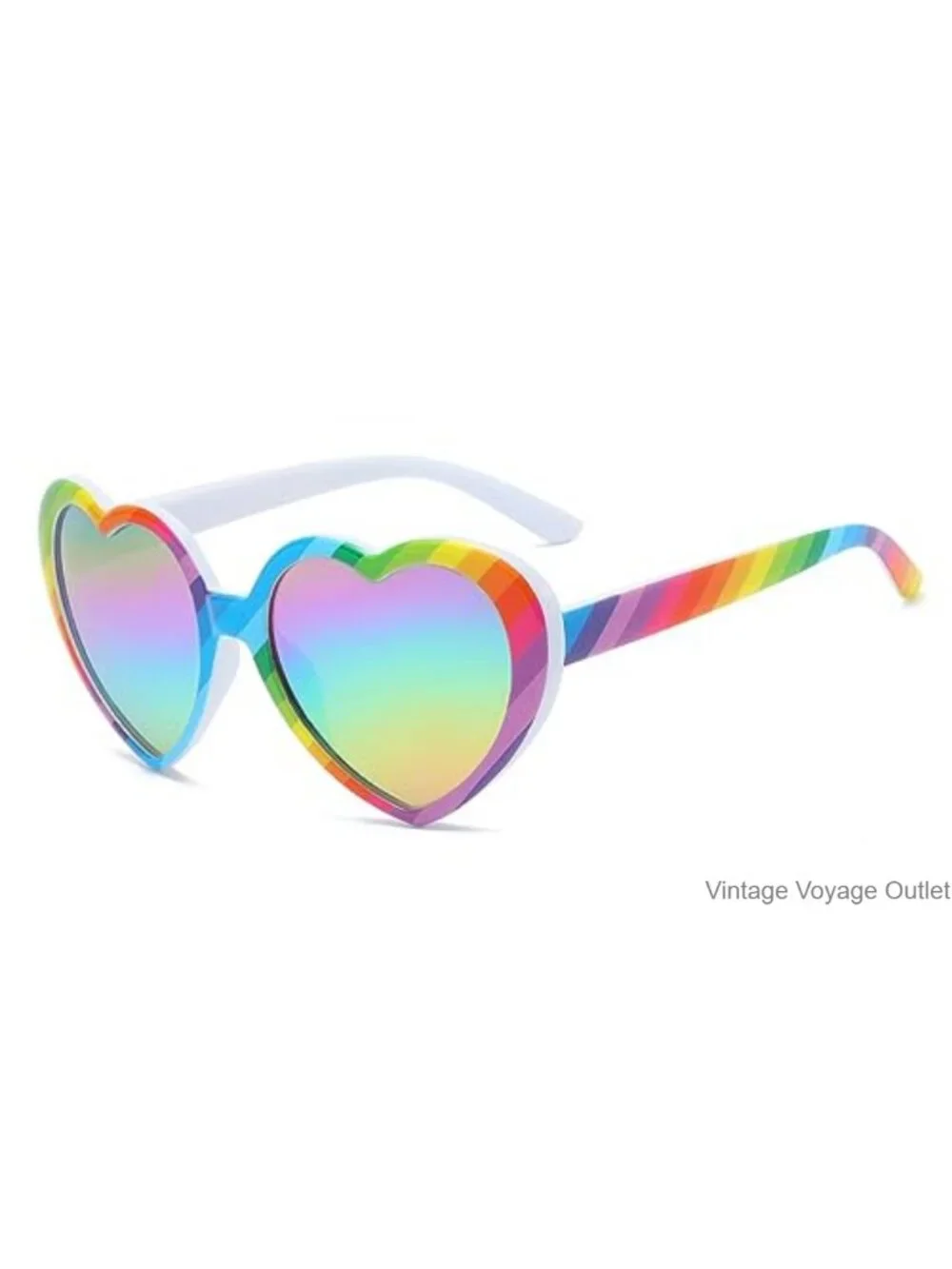 Polarized Heart Sunglasses for Women UV400 Protection Glasses
